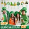 24 Sets St. Patrick's Day Craft Shamrock Wind Chime Kit Make Your Own Shamrock